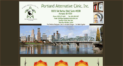Desktop Screenshot of portlandalternativeclinic.com