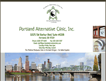 Tablet Screenshot of portlandalternativeclinic.com